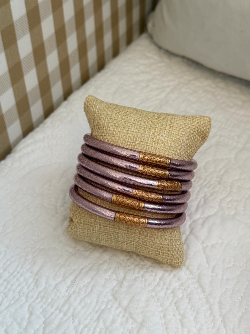 BUDHA GIRL LILA ALL WEATHER BANGLES